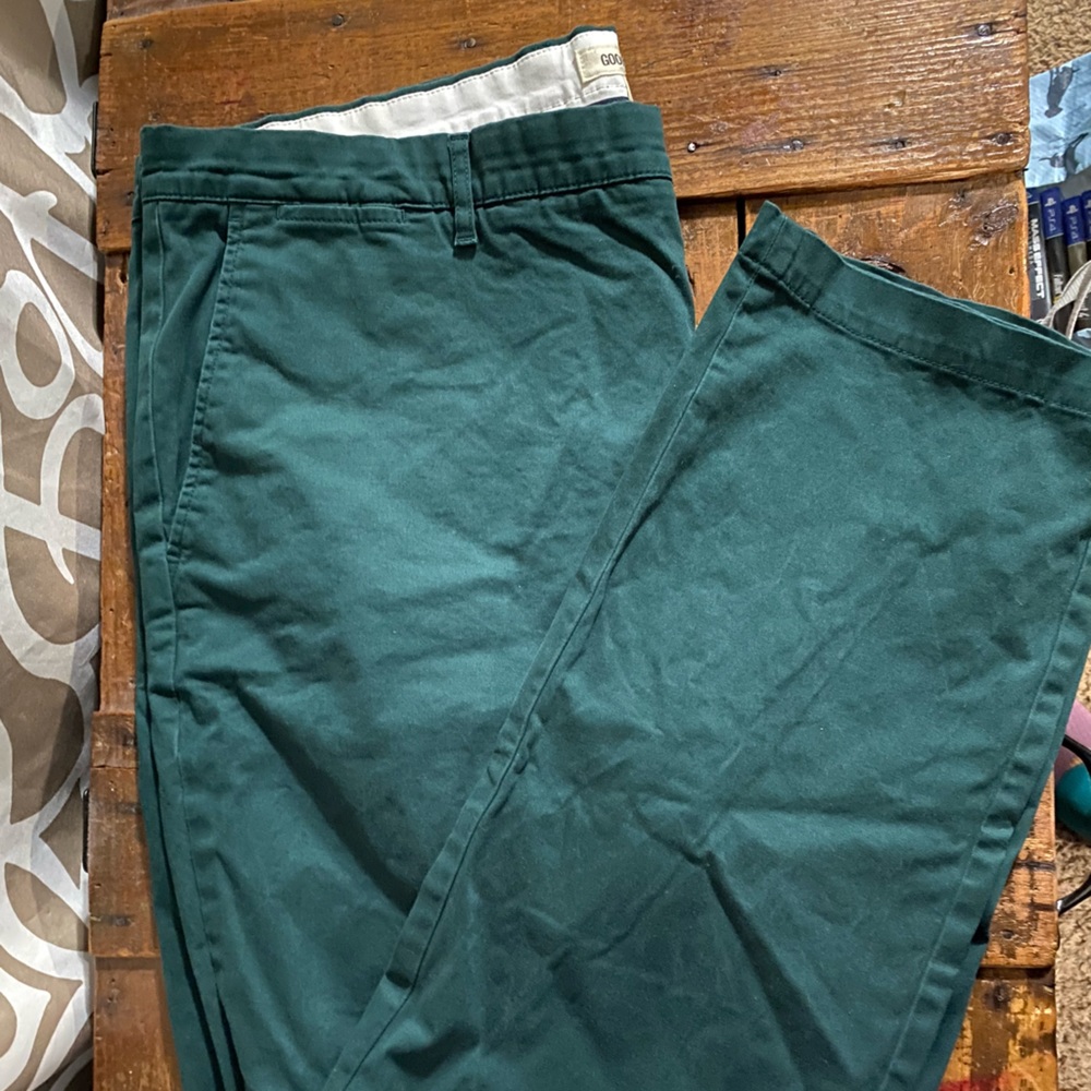 Men’s Goodthreads pants, emerald green
